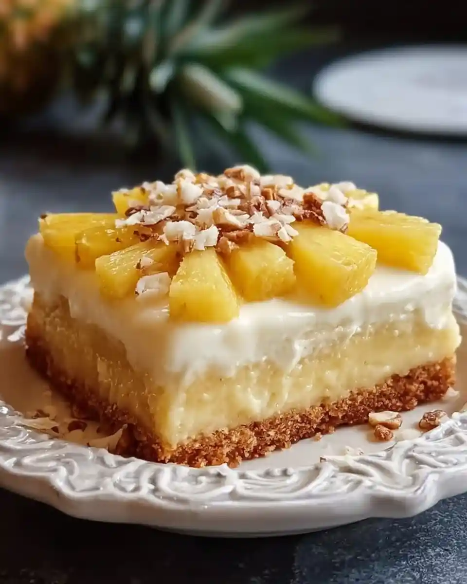 A slice of {{ $('Fetch Recipe Data').first().json["Main Keyword"] }} with a crumb crust, cream layers, and fruit.